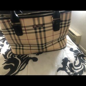 Authentic Burberry handbag